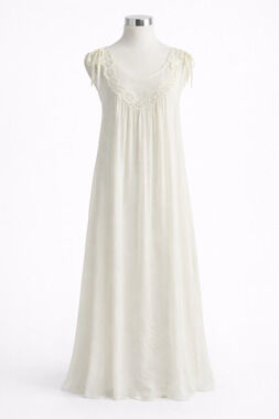Ralph Montenero Bridal Lace Nightgown Union Made USA Romantic Honeymoon Small